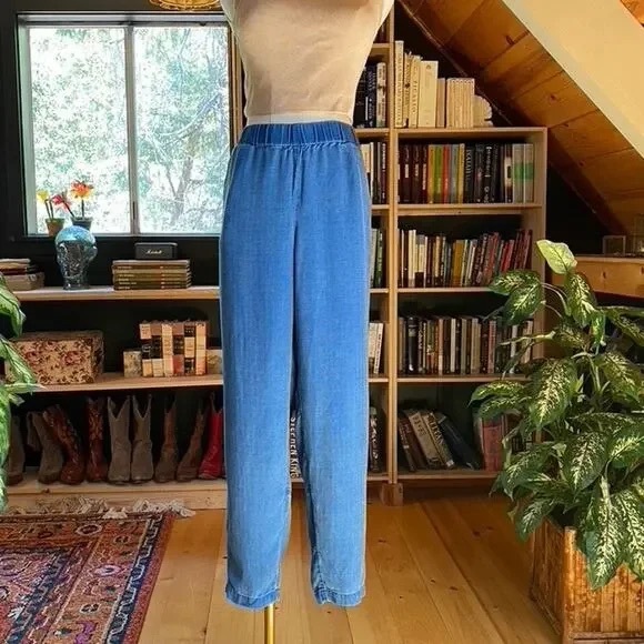 J. Jill Pants - J. Jill Blue Wide Leg Pants